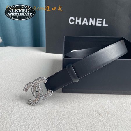 Chanel Black Belt