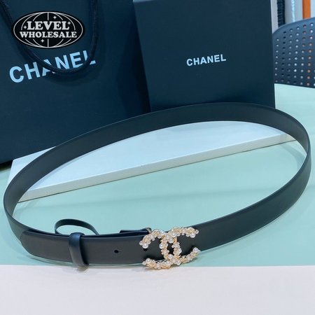 Chanel Calfskin Belt 3.0cm