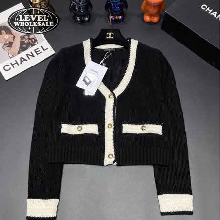 Chanel V-Neck Cardigan Sweater