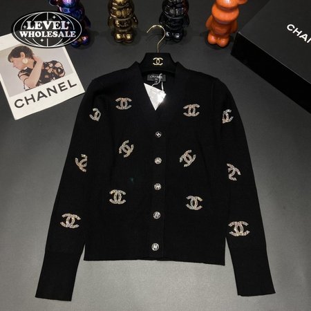 Chanel V-Neck Cardigan Sweater