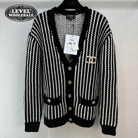 Chanel V-Neck Cardigan Sweater