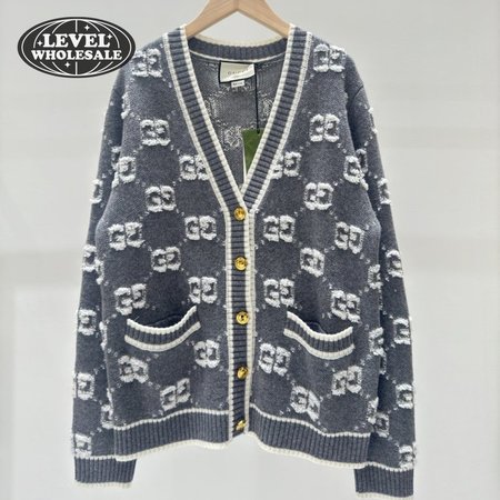 Gucci V-Neck Cardigan Sweater