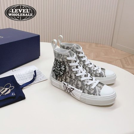 Dior And Shawn B23 High Top Bee Embroidery 35-45