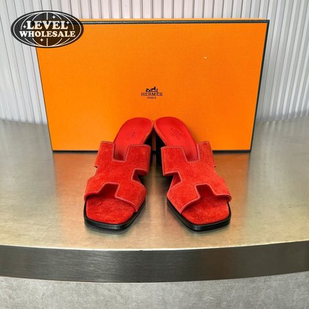 Hermes Red Sandals 35-40