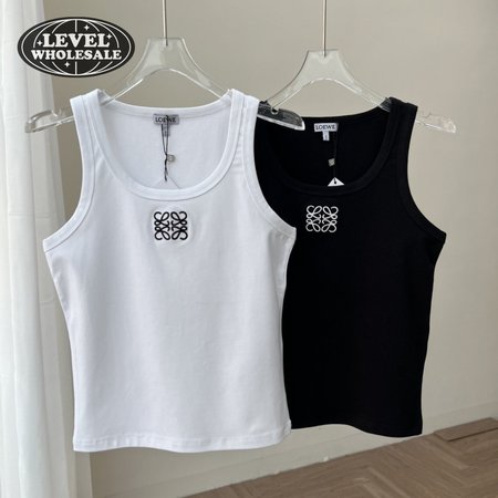 Loewe Women's White Anagram Tank Top