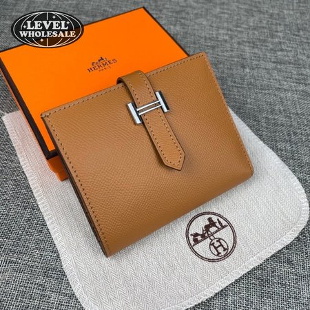 Hermes Wallets Bearn Wallet 37 Gold Epsom Gp Short Short Compact Wallet