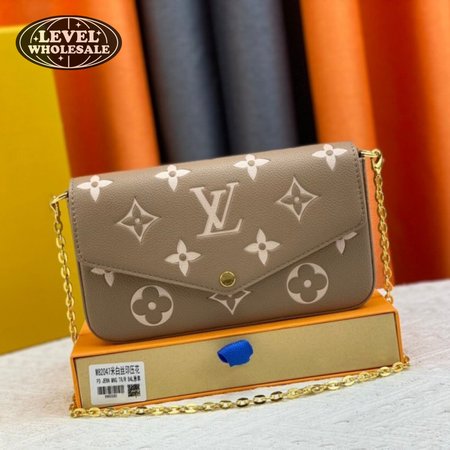 epi pochette felicie coquelicot