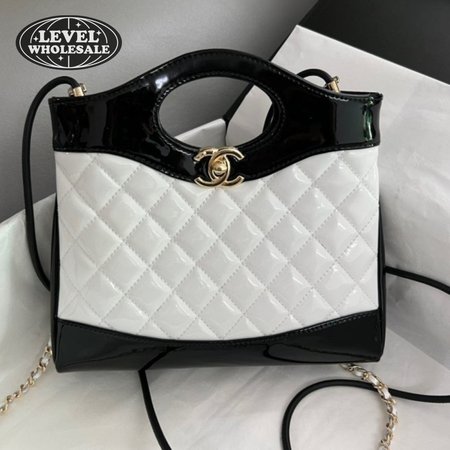Chanel 31 Mini Tote Bag Patent Calfskin