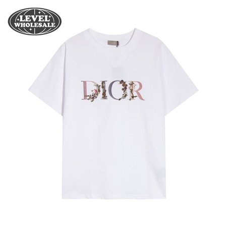 Dior Floral Logo T-shirt Men's White