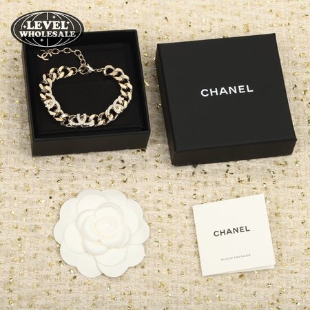 Chanel Gold and Diamond Bracelet