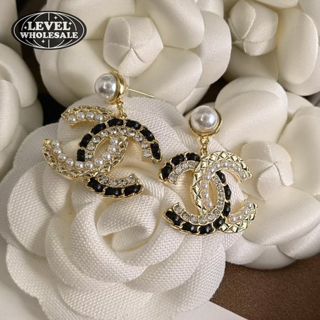 Chanel Pearl CC Earrings