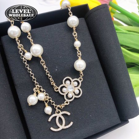 Chanel Pearl CC Necklace