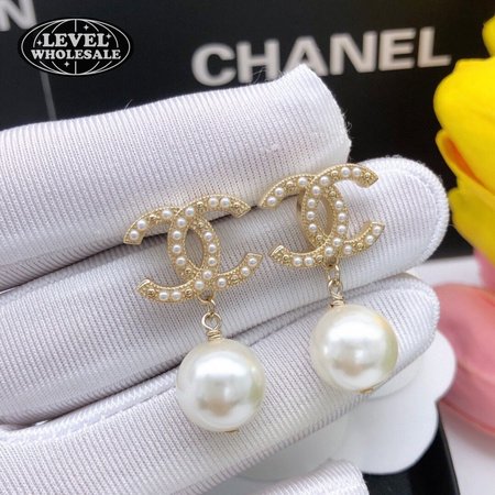 Chanel Platinum Fashion Earrings