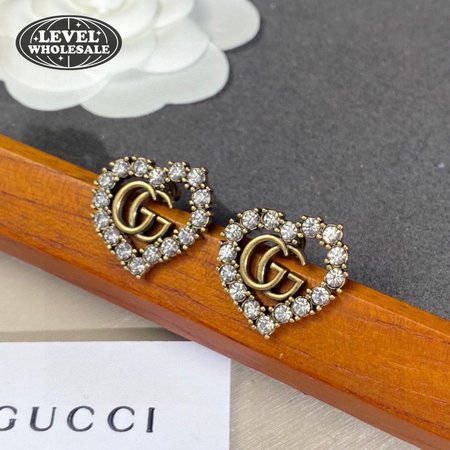 Gucci Heart Stud Earrings