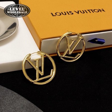 louise hoop earrings gold
