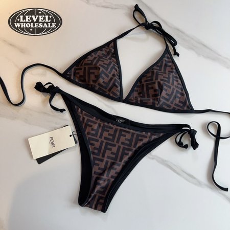Fendi Women's Brown Bikini