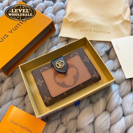 reverse monogram juliette wallet