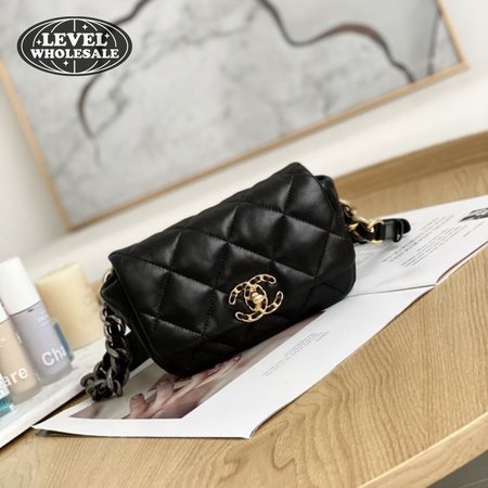 Chanel 19 AS1163 Black