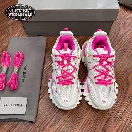 Balenciaga Track Worn Out In Purple White (Women's)