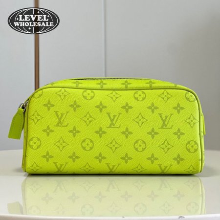 dopp kit neon yellow