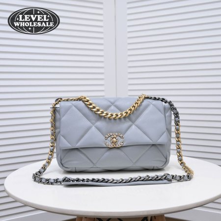 Chanel 19 Flap Bag Quilted Lambskin