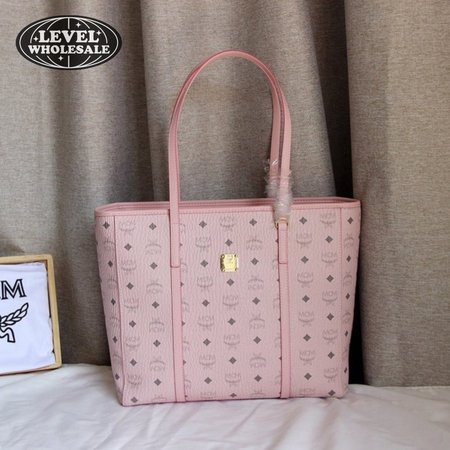 MCM Visetos Toni Shopper Tote