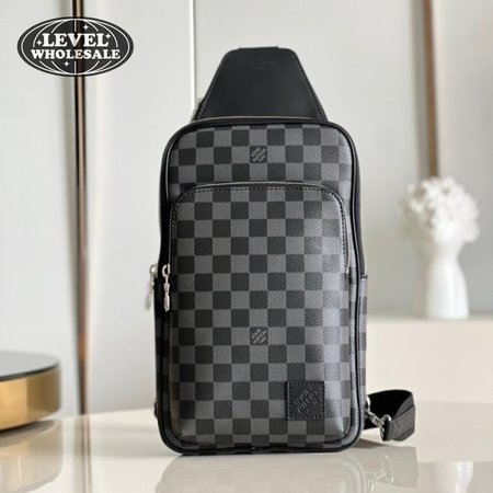 Monogram Unisex Canvas Street Style 2WAY Plain Leather