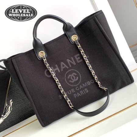 Chanel 22c Deauville Large Shopping Bag