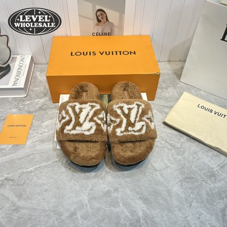 Furry Slippers Sandals