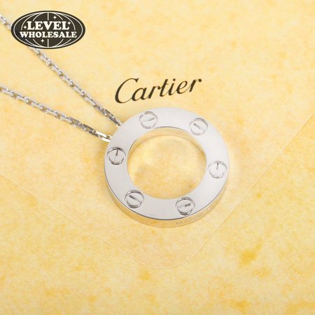 Cartier Love Necklace - 18k White Gold