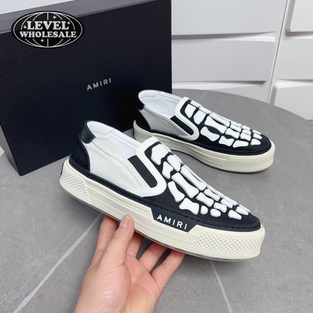 Amiri Black Skel Top Sneakers