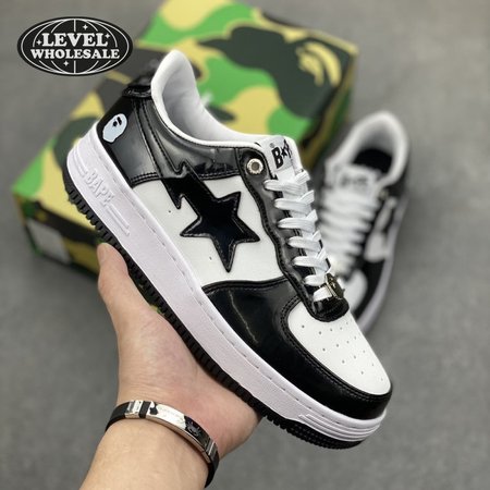 BAPE Bapesta Black Size 36-45