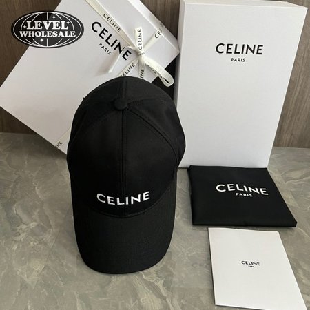 Celine Cotton Baseball Cap