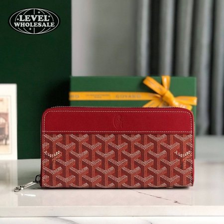 Goyard Matignon Wallet GM Red