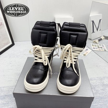 Rick Owens Phlegethon Geobasket Black Milk