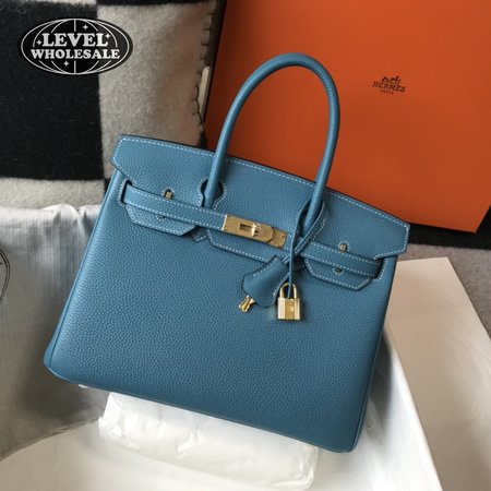 Hermes Birkin Blue