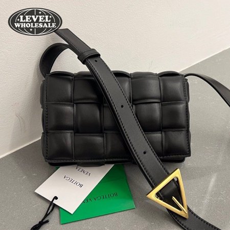 Bottega Veneta Small Padded Cassette Black 18425