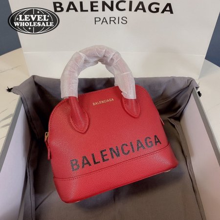 Balenciaga Ville XXS Handbag In Red