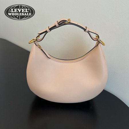 Fendi Fendigraphy Small Pale Pink Leather Bag 8BR798A5DYF1HD6