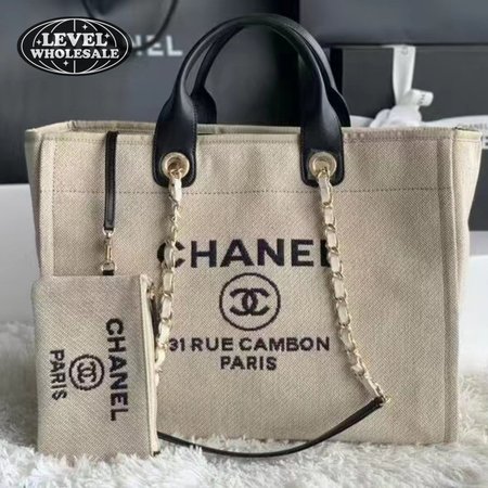 Chanel Deauville Tote MM Bag