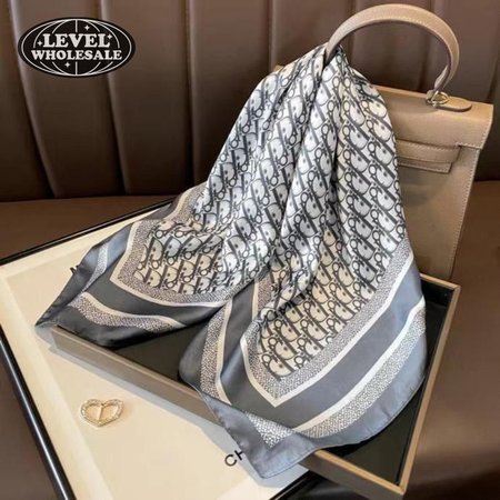 Dior Oblique Diortwin 90 Square Scarf