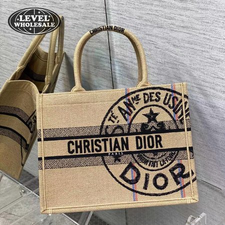 Dior Tote Bag Embroidery Book Tote