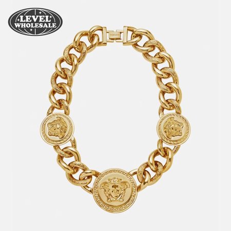 Versace Medusa Chain Necklace