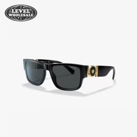 Versace Squared Medusa Medallion Sunglasses