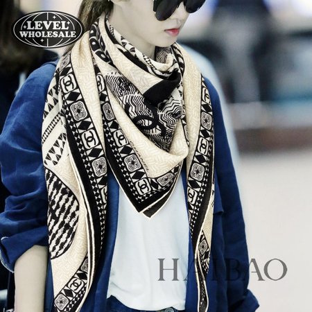 Chanel Cashmere Square Scarf