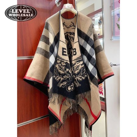 Burberry Cashmere Poncho Shawl