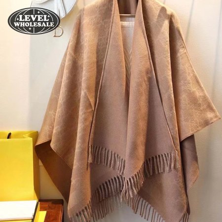 Fendi Reversible Cape Shawl