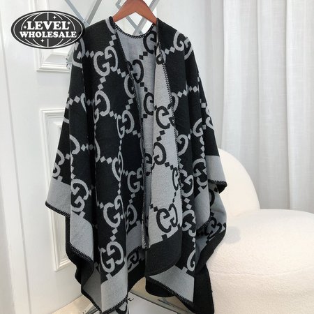 Gucci Reversible Square Scarf Shawl