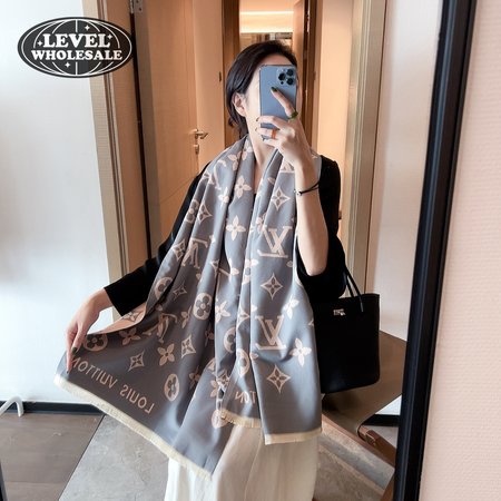 Stories Monogram Shawl