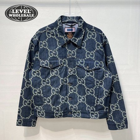 Gucci Jumbo GG Denim Jacket S-XL